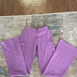 Purple Cargo Pants